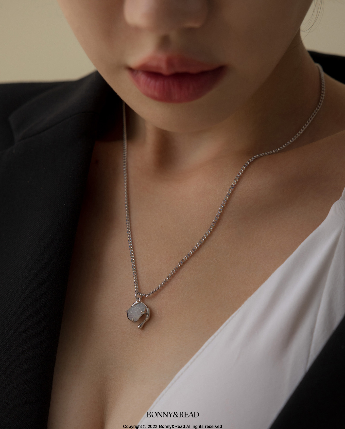 平價飾品,鍍白金,水晶,礦石,項鍊