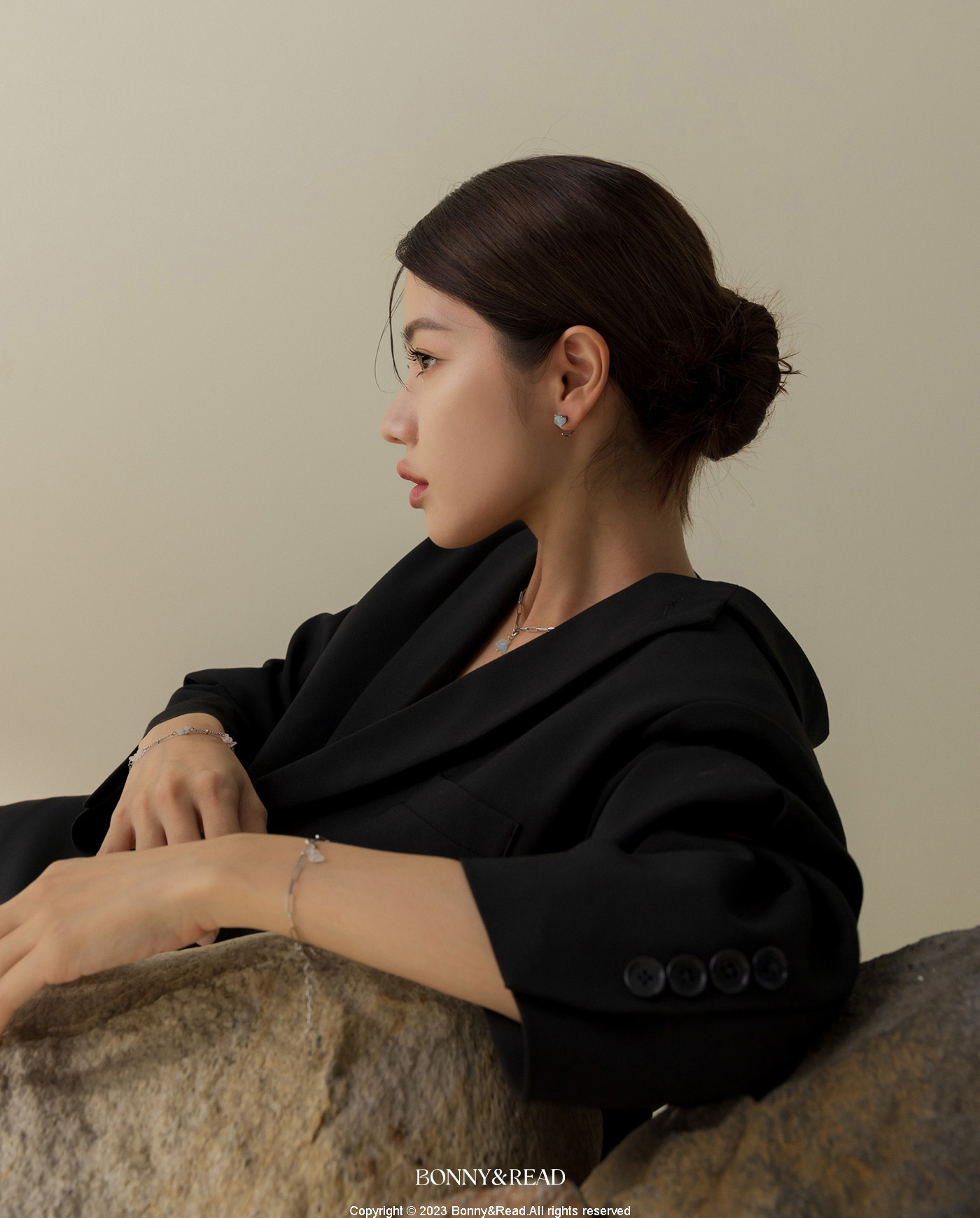 平價飾品,鍍白金,水晶,礦石,白水晶,海藍寶,耳環