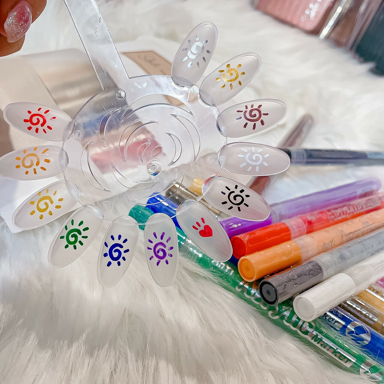 【STYLE新品】美甲塗鴉筆 12色/包