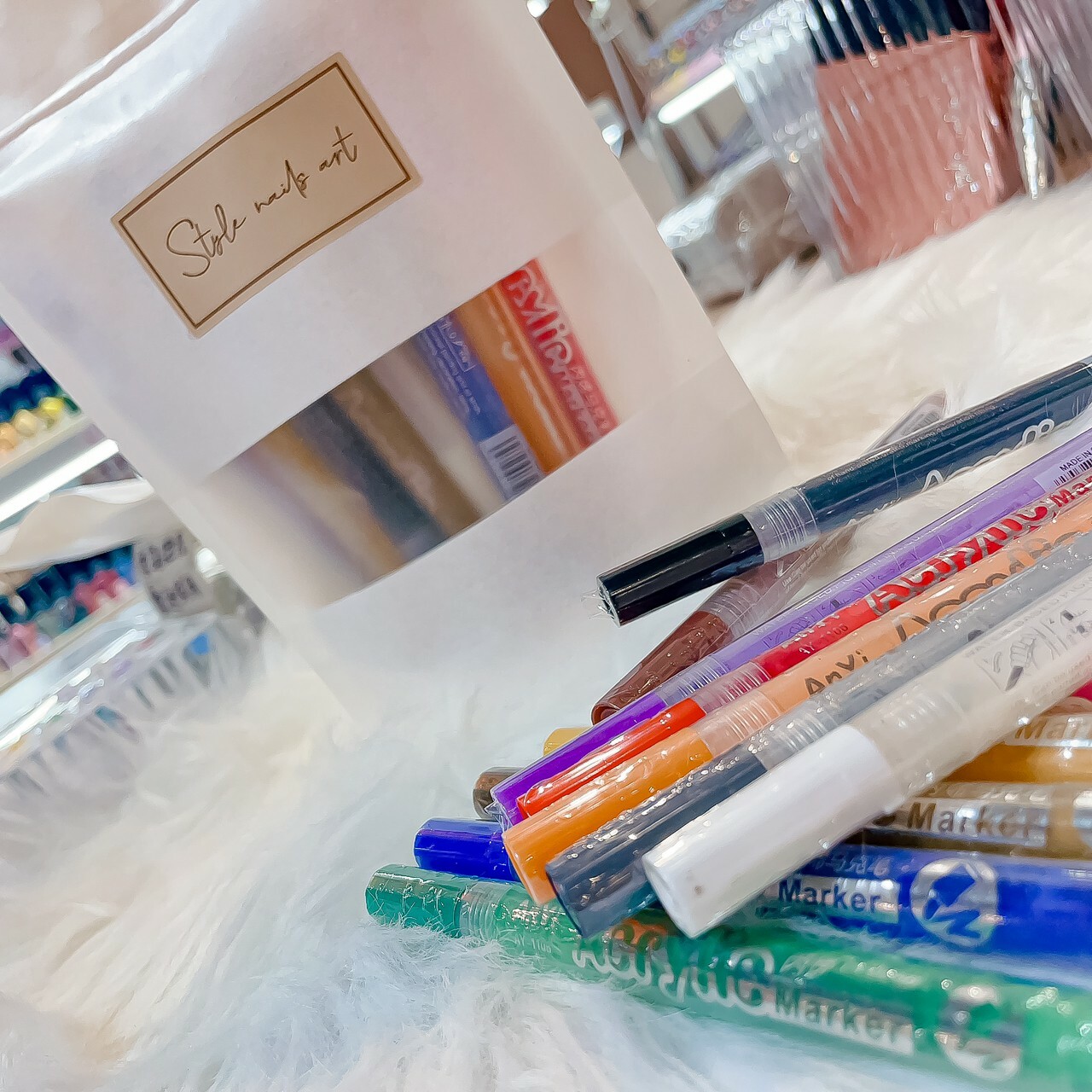 【STYLE新品】美甲塗鴉筆 12色/包