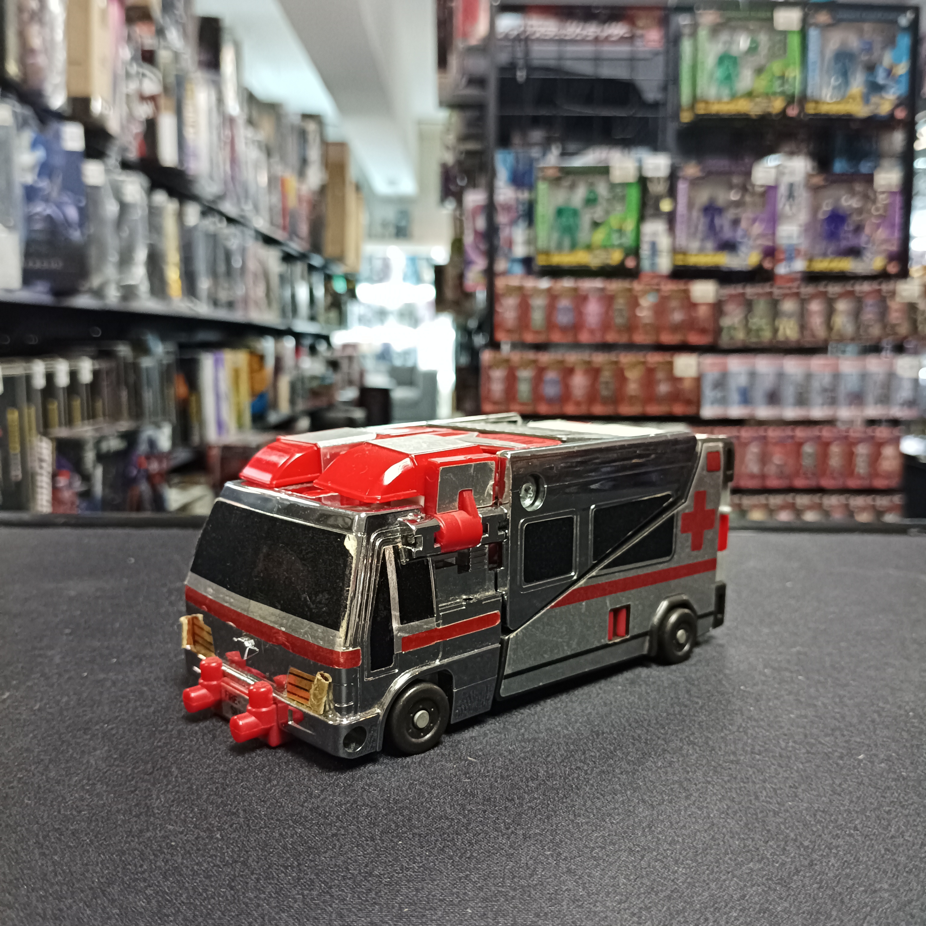 勇者系列-黃金勇者 火焰白銀 救護車