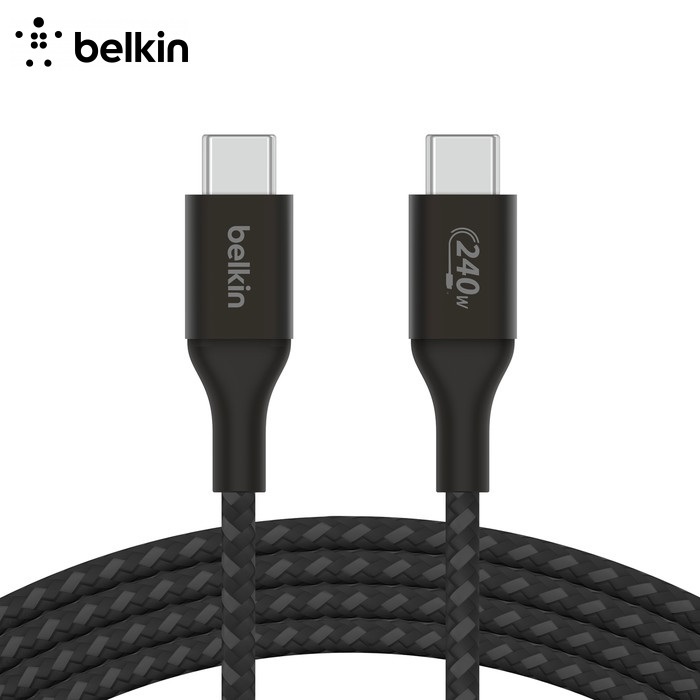 Belkin USB-C 至 USB-C (240W) 充電線