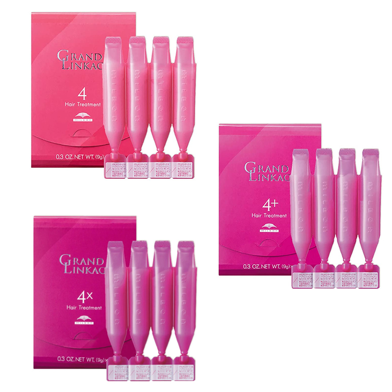 DEESSE'S 哥德式 新柔漾護髮系列 柔漾4(細軟髮用) 柔漾4+(一般髮) 柔漾4X(粗硬髮) 9gx4