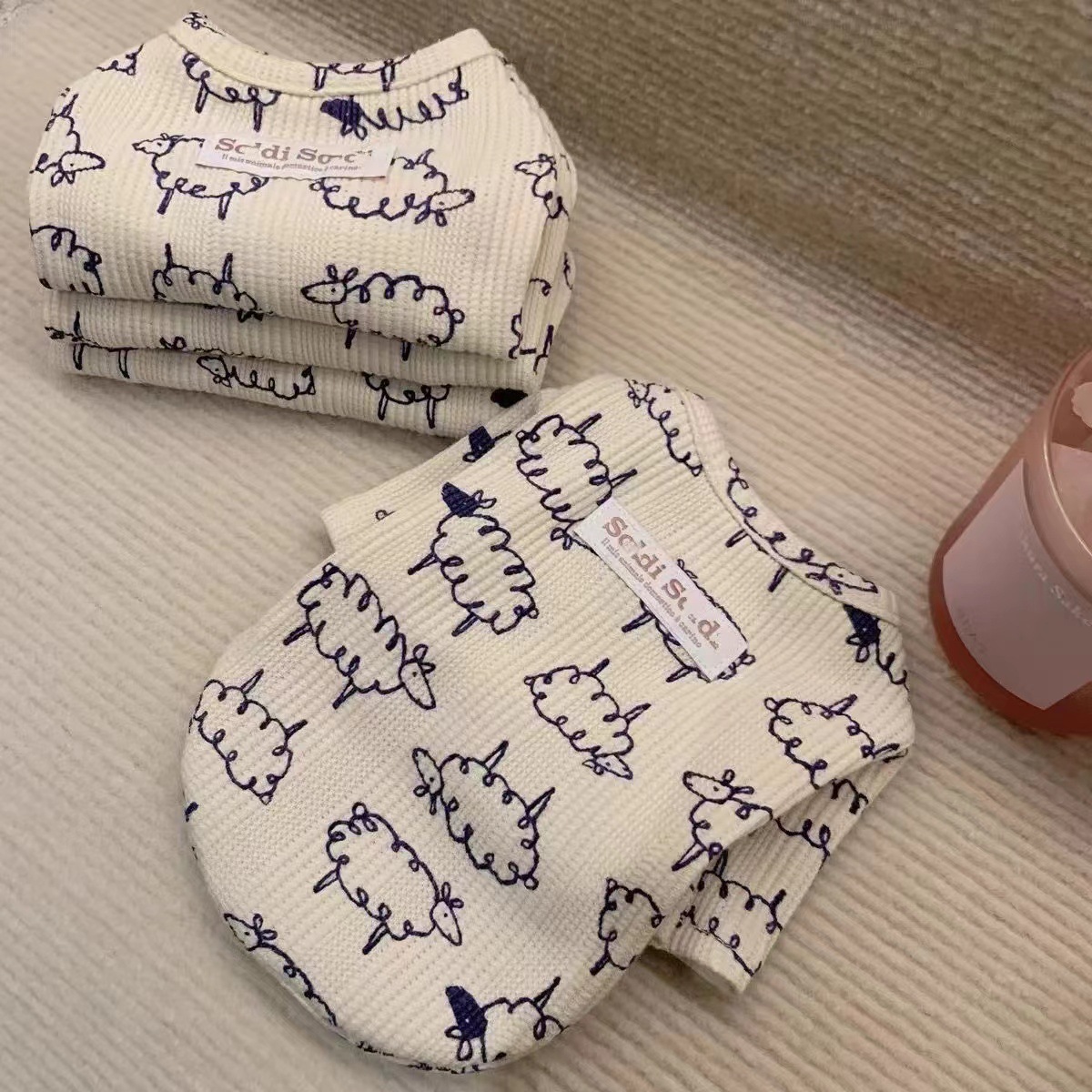 宠物衣服 绵羊套头衫