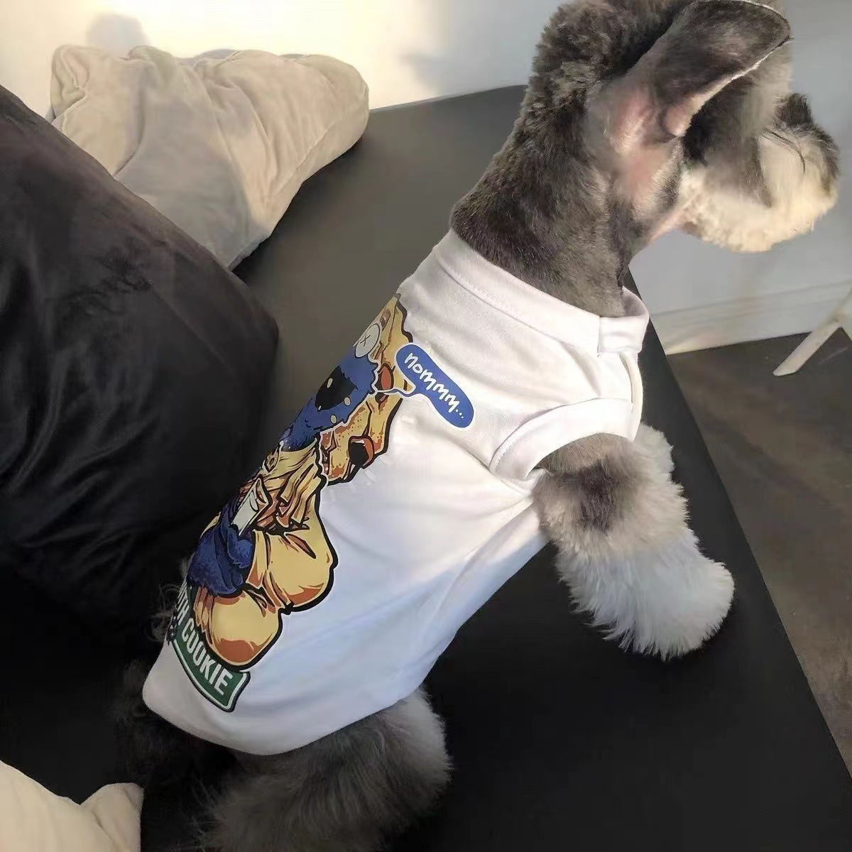 宠物衣服 潮牌怪兽背心