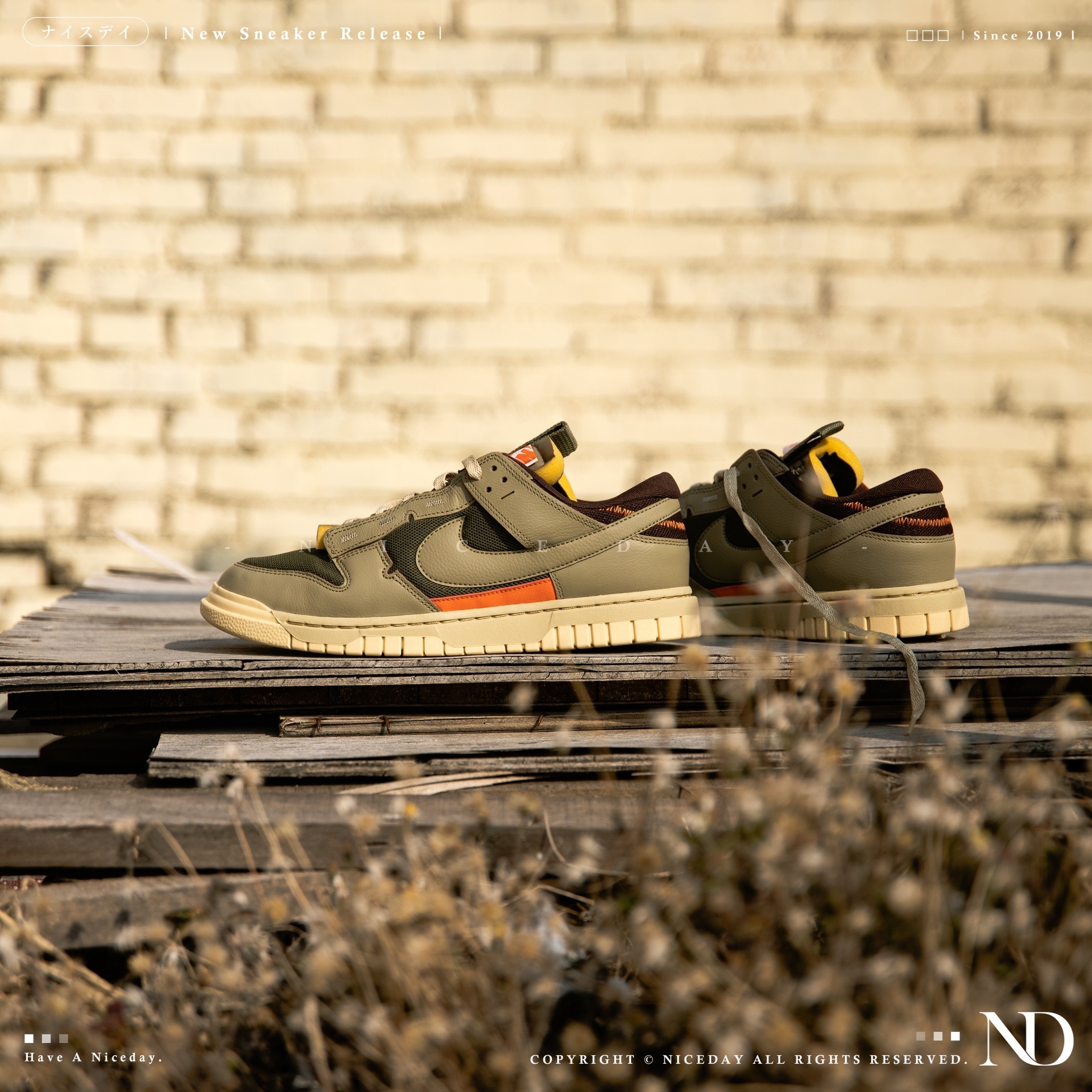 NICEDAY 代購 Nike Dunk Jumbo 眼鏡蛇 軍綠 棕 橘 男鞋 DV0821-200