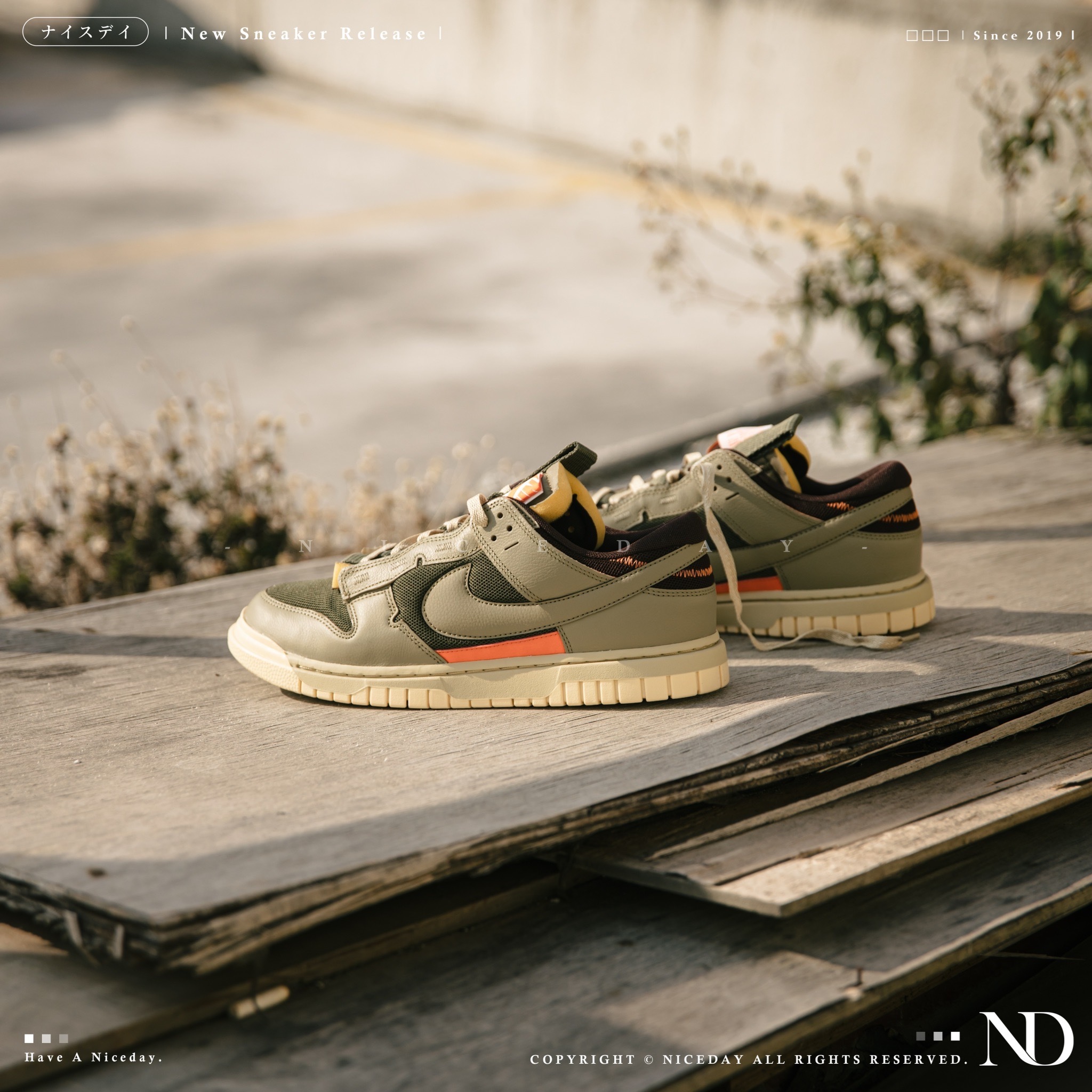 NICEDAY 代購 Nike Dunk Jumbo 眼鏡蛇 軍綠 棕 橘 男鞋 DV0821-200