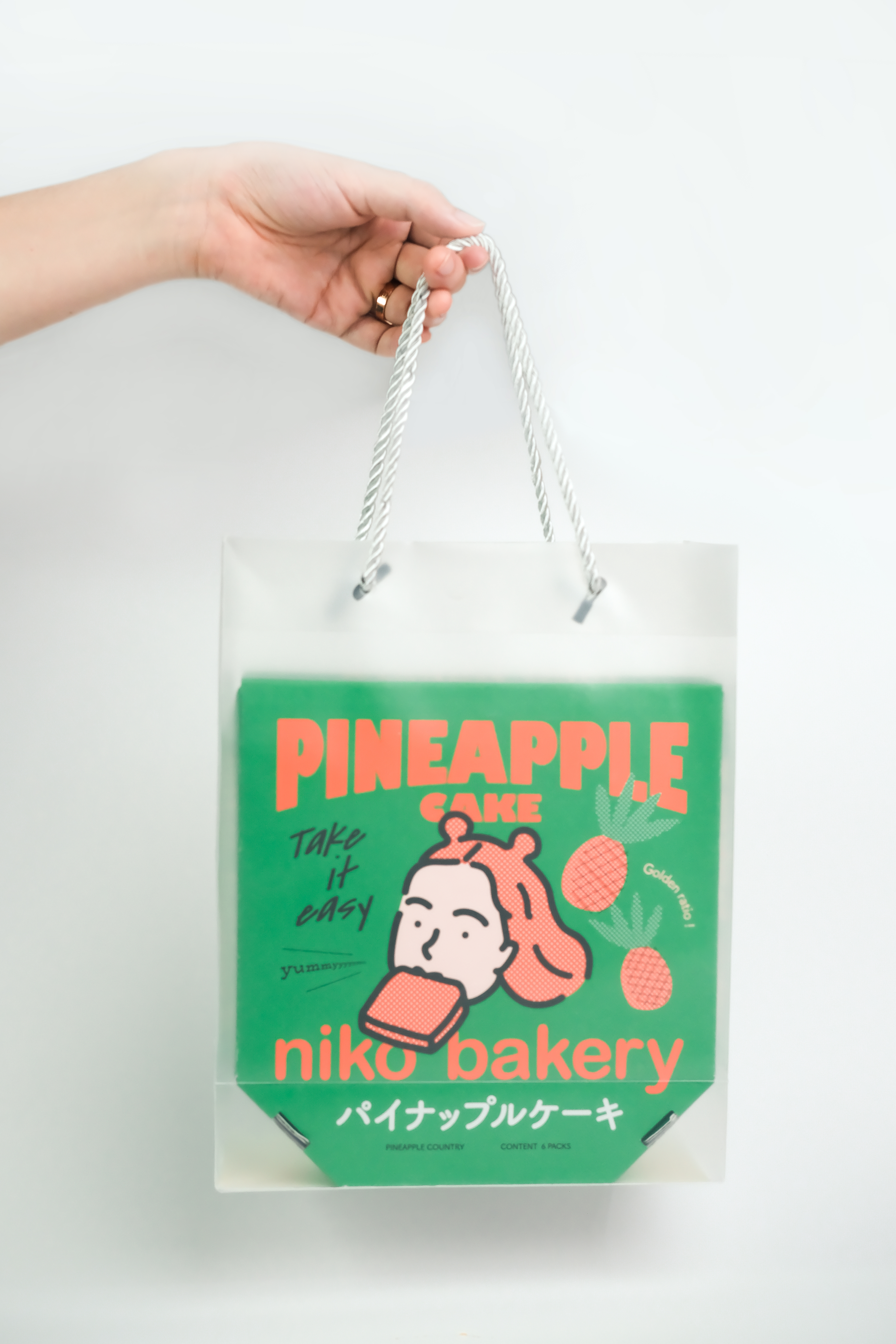 金鑽鳳梨酥 送禮提袋