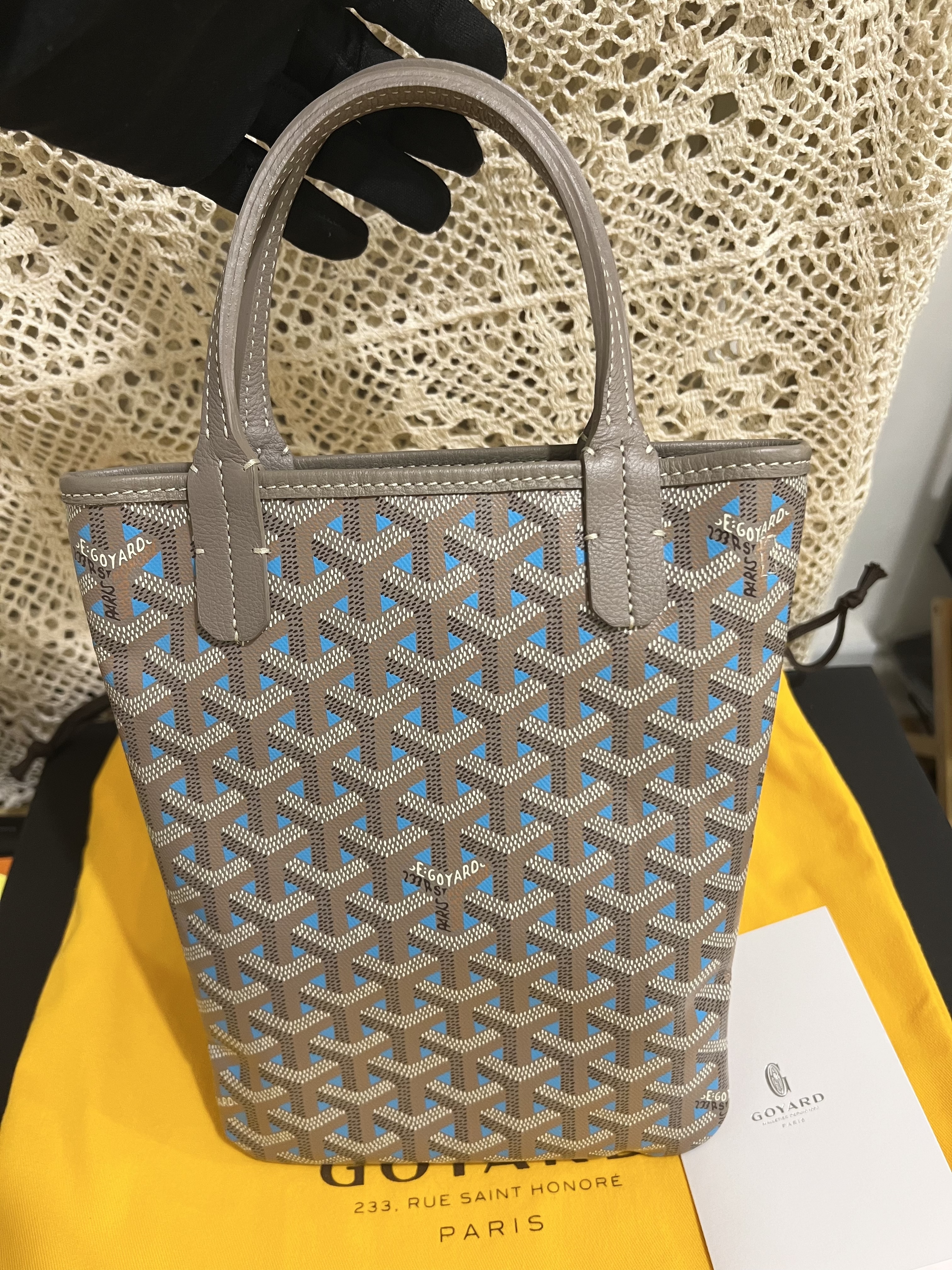 Goyard Tote Bag/ Sac Poitiers Claire Voie