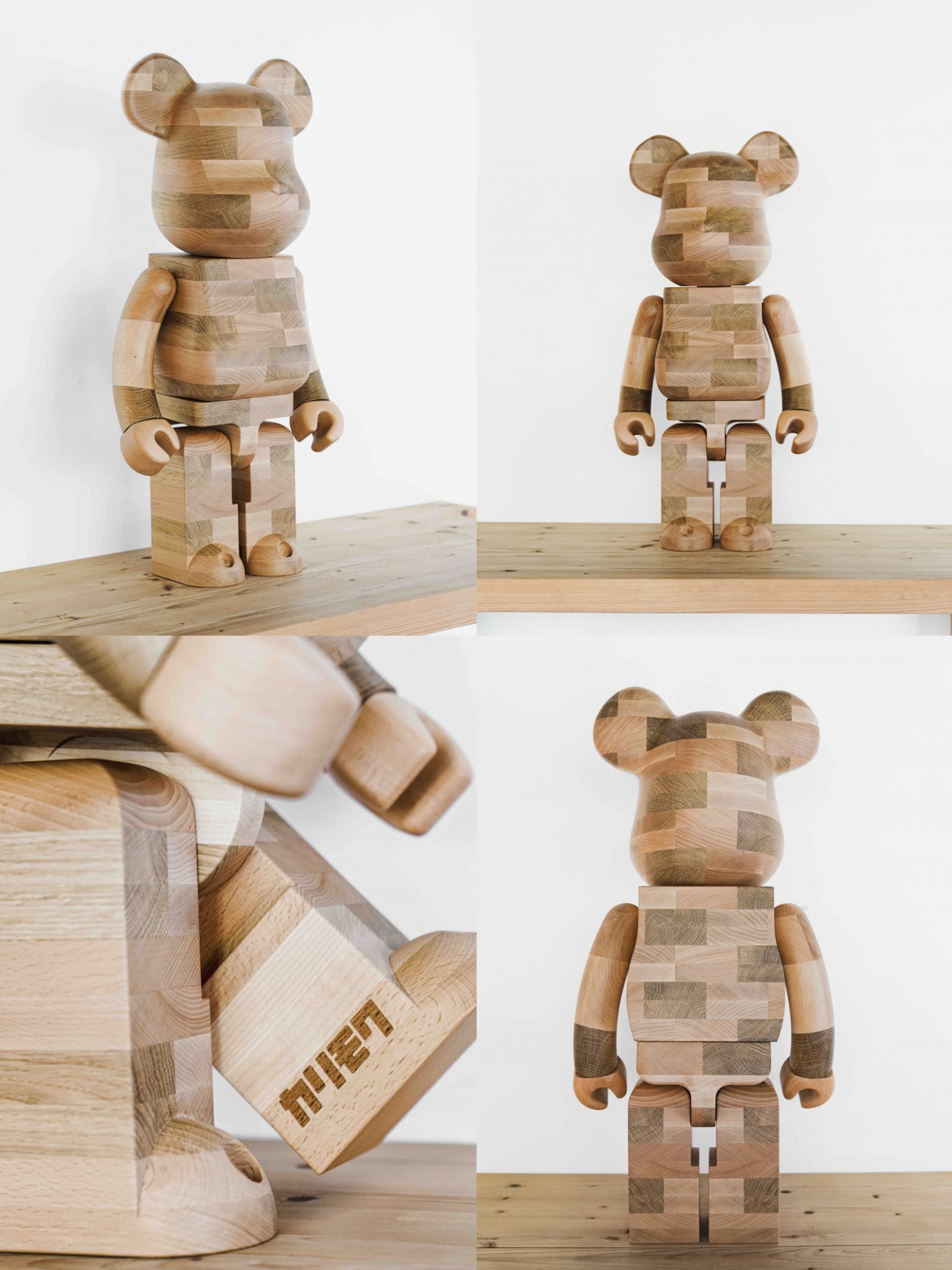 🥇現貨🥇 Bearbrick Karimoku Brick Style Tiles 1000%