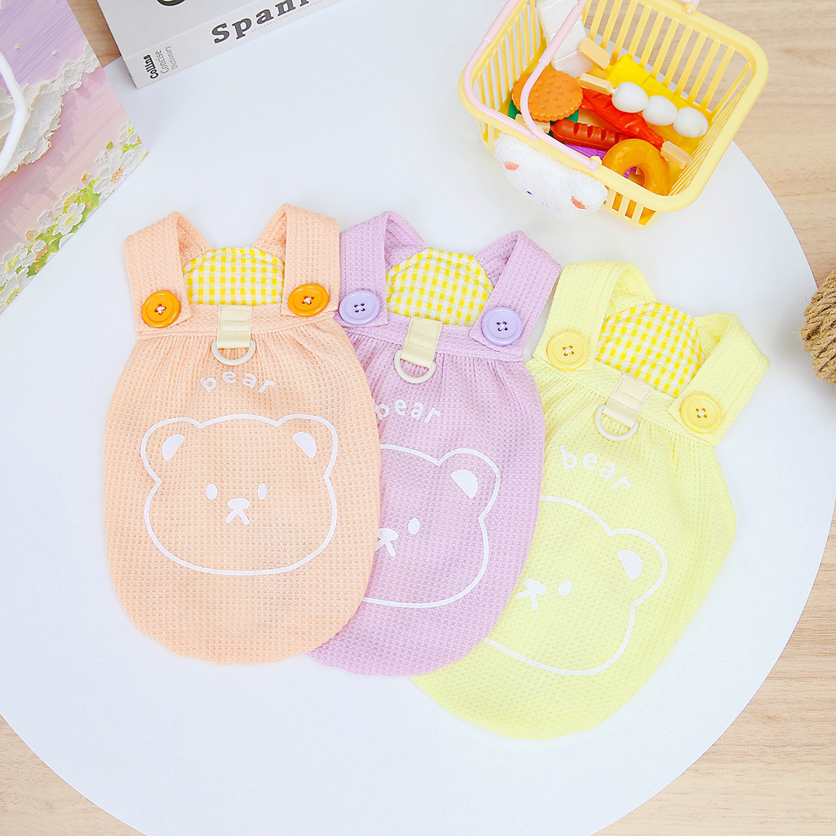 宠物衣服 YP华夫格小熊