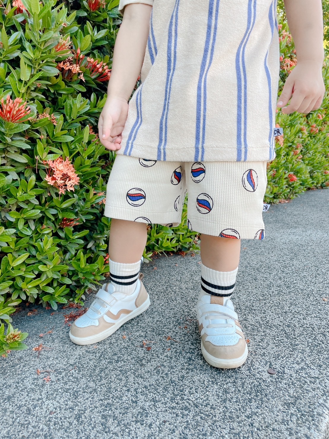 荷蘭CarlijnQ 有機棉彈珠短褲 - Marbles