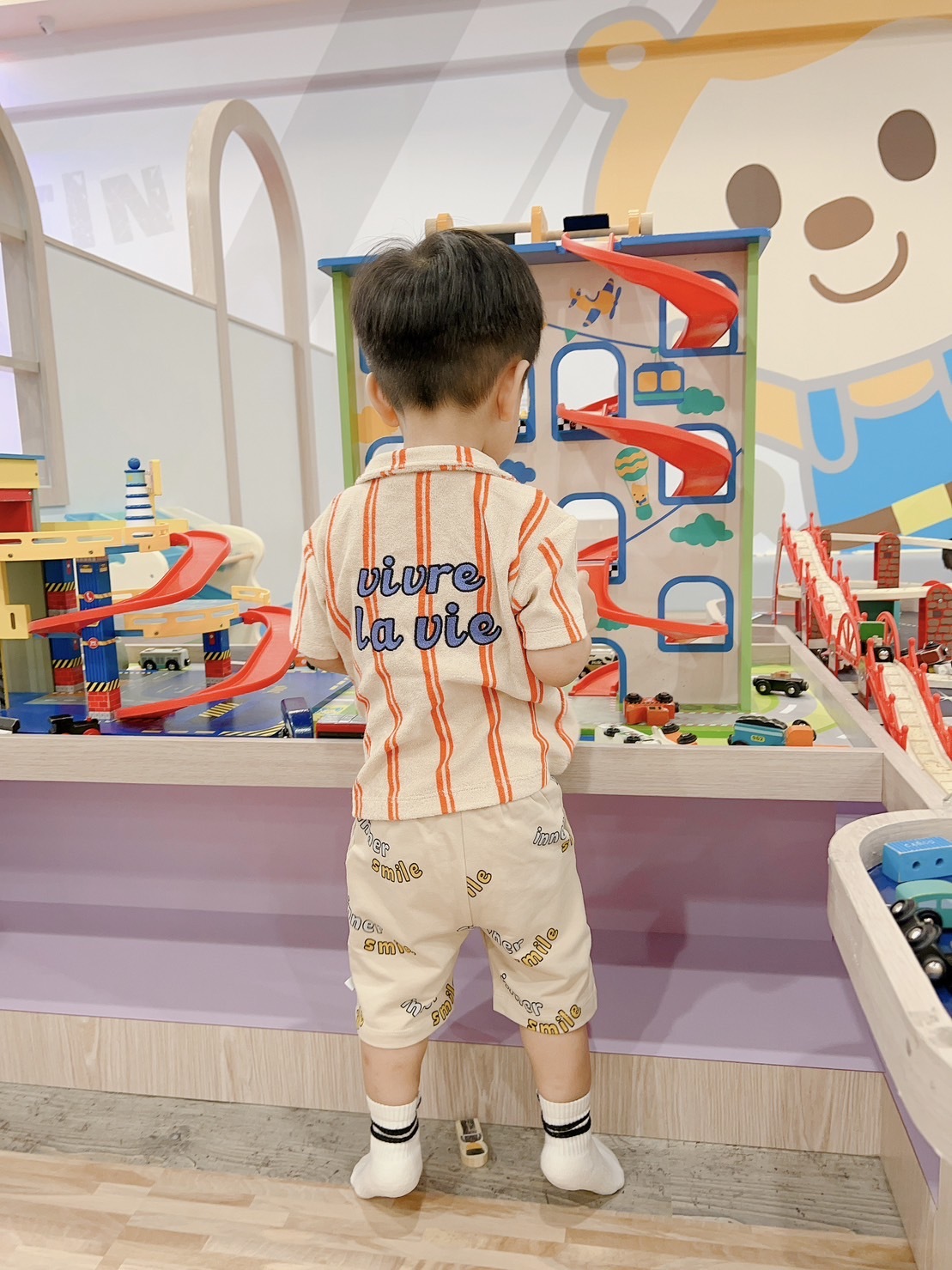 荷蘭CarlijnQ 有機棉微笑短褲 - Inner Smile