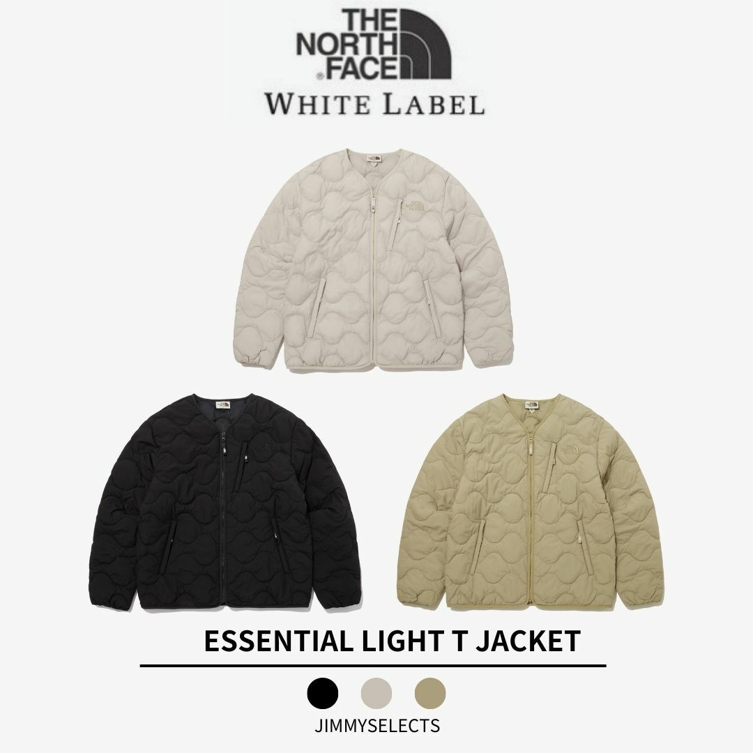 THE NORTH FACE 白標 ESSENTIAL 復古 格紋 輕量 羽絨 外套 NJ3NP56