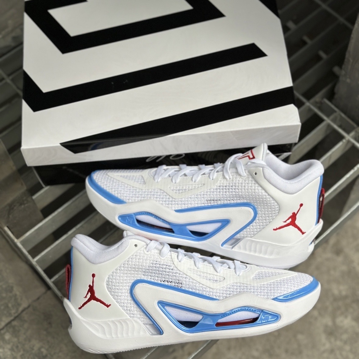 Nike Air Jordan TATUM 1 PF 白藍色 泰坦 喬丹 男 實戰籃球鞋