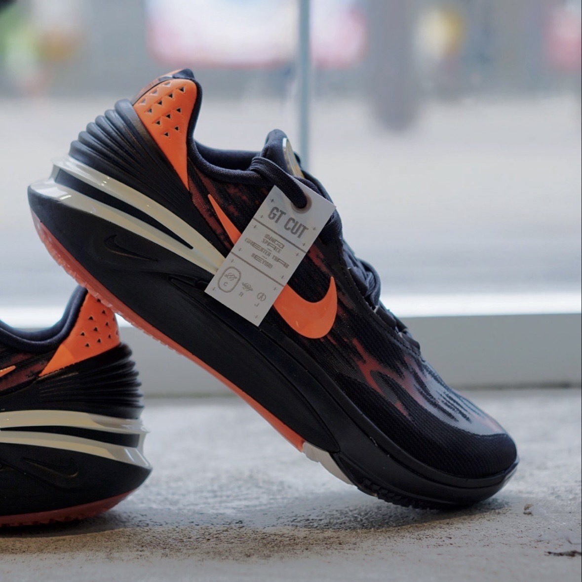 Nike Air Zoom GT Cut 2 EP 黑橘 低筒 實戰籃球鞋