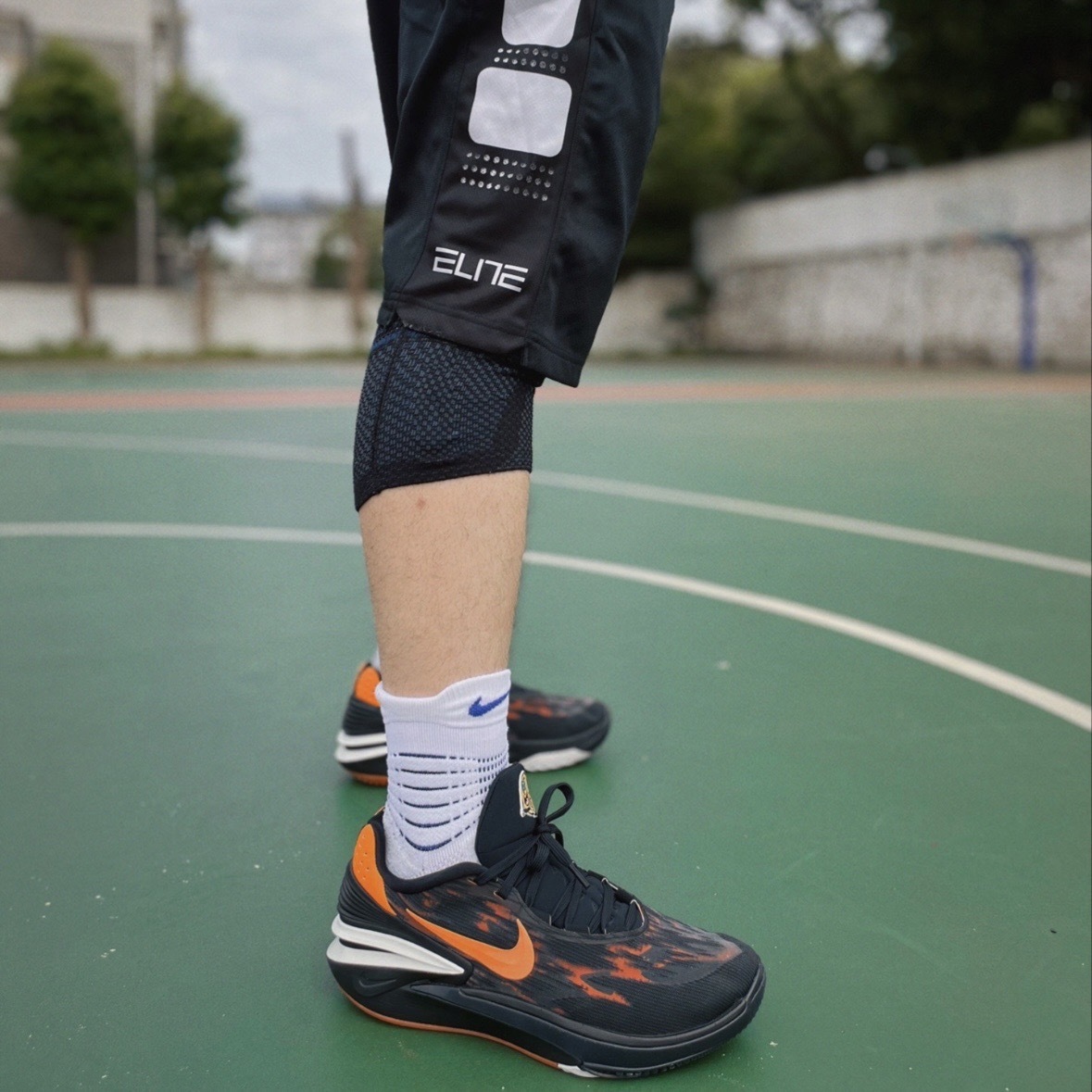 Nike Air Zoom GT Cut 2 EP 黑橘 低筒 實戰籃球鞋