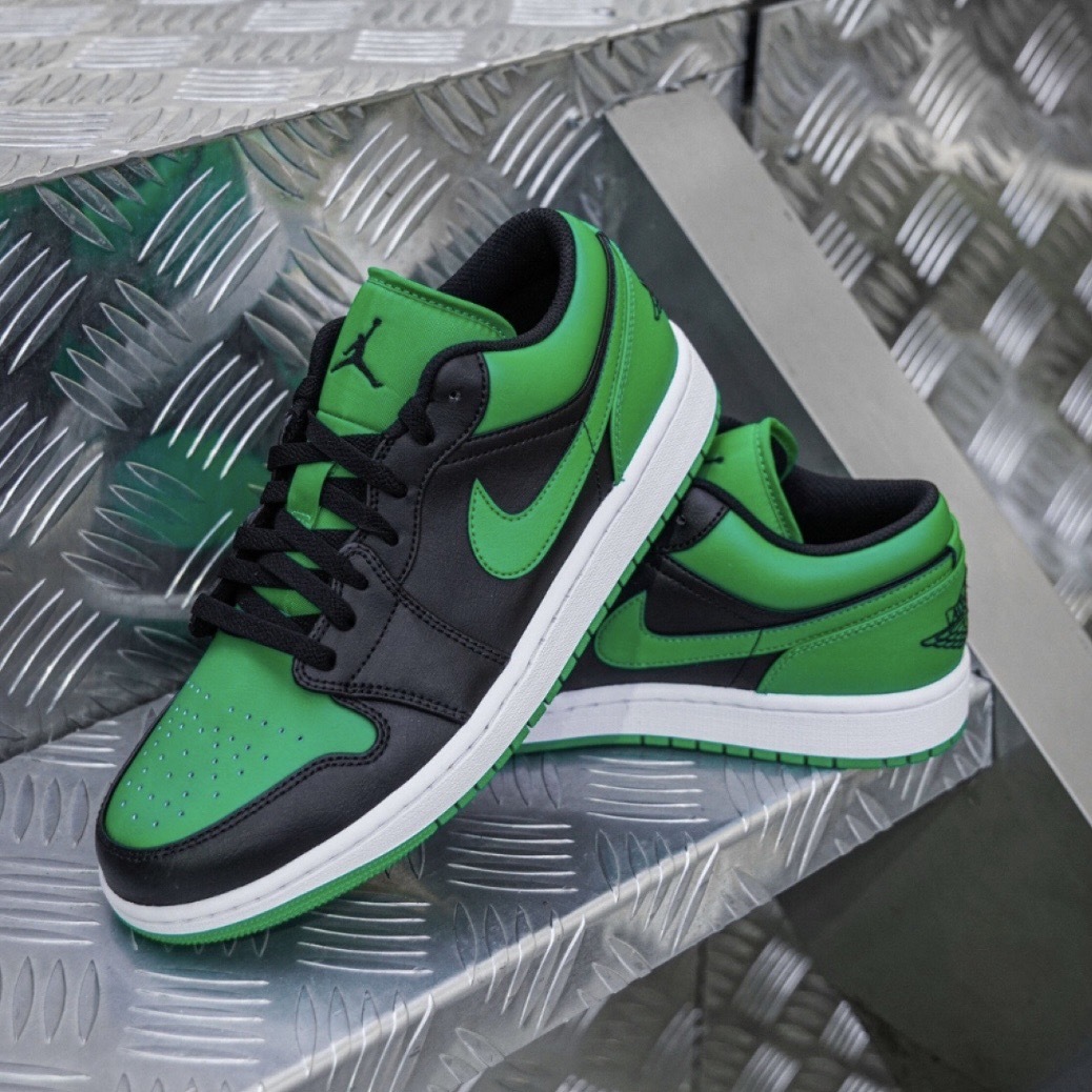 Nike Air Jordan 1 Low Lucky Green 幸運綠 黑綠 男女款