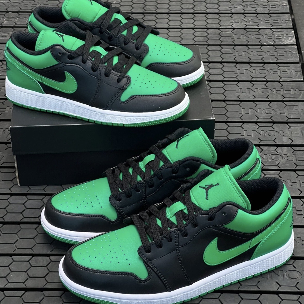 Nike Air Jordan 1 Low Lucky Green 幸運綠 黑綠 男女款