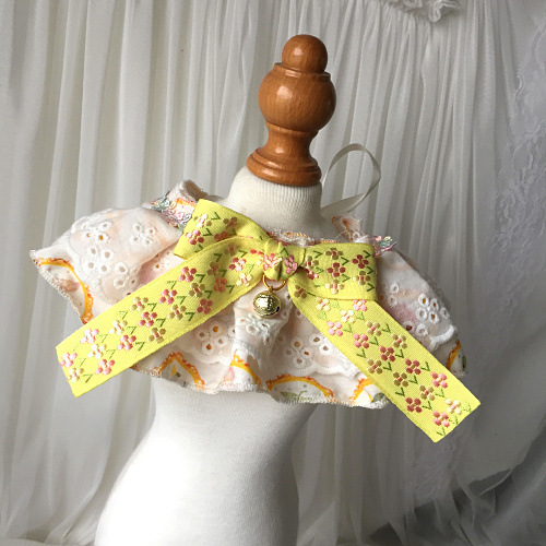 宠物口水巾  铃铛系带款(尺寸看最后1张图）