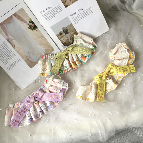 宠物口水巾  铃铛系带款(尺寸看最后1张图）