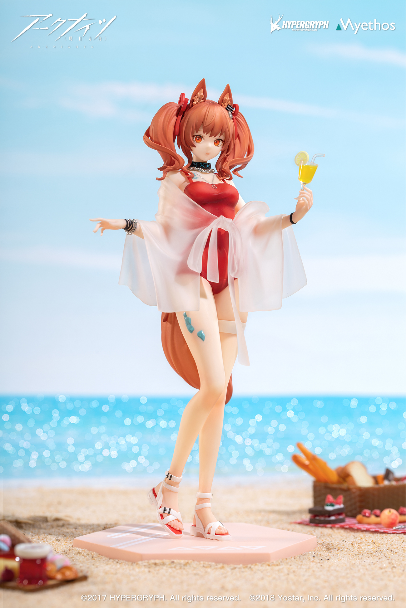 「ACG.GO」「預購」日版 Myethos Gift+系列 安潔莉娜 夏日Ver. 明日方舟 1/10 PVC Figure