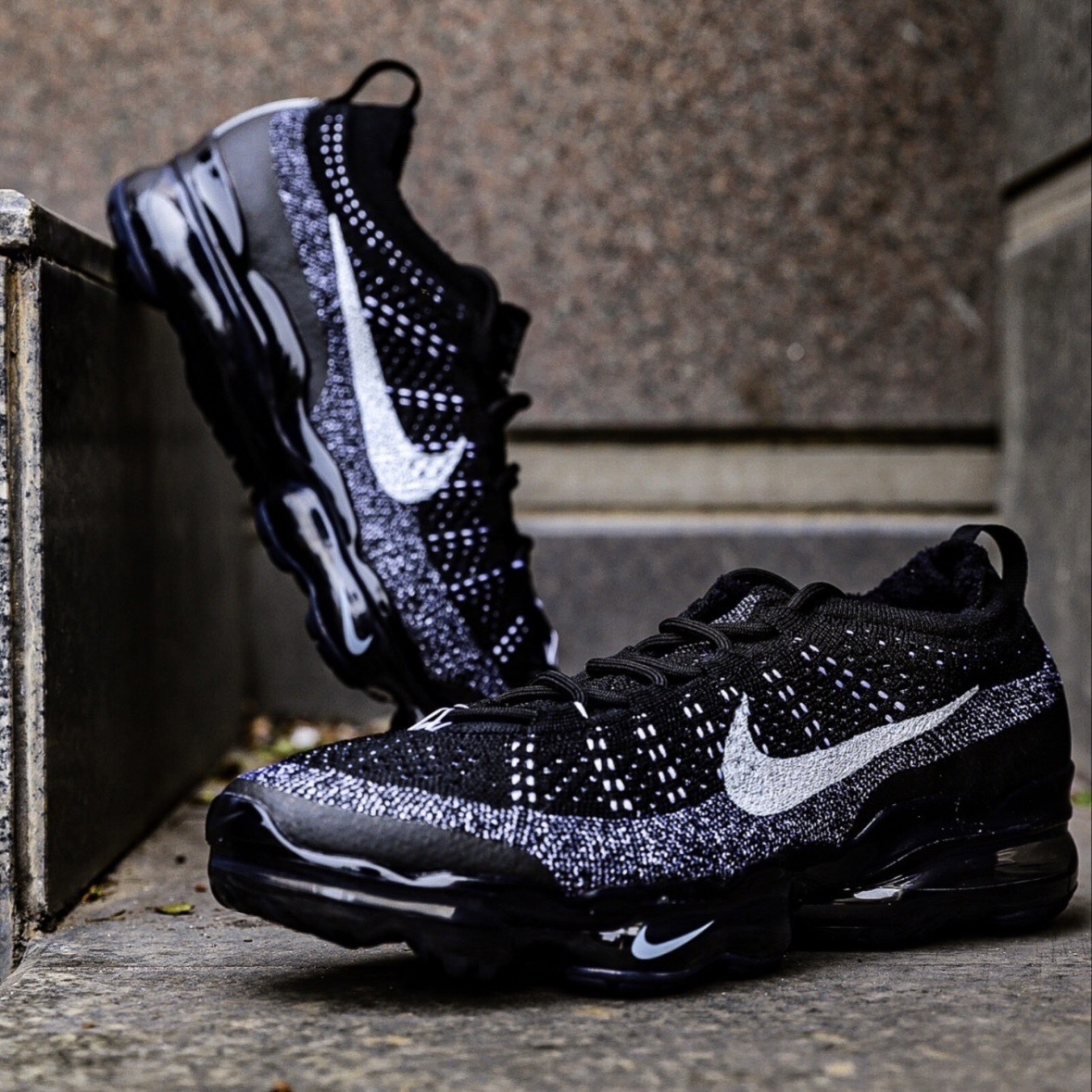 Nike Air VaporMax 2023 Flyknit 黑色 編織 氣墊運動鞋 男鞋