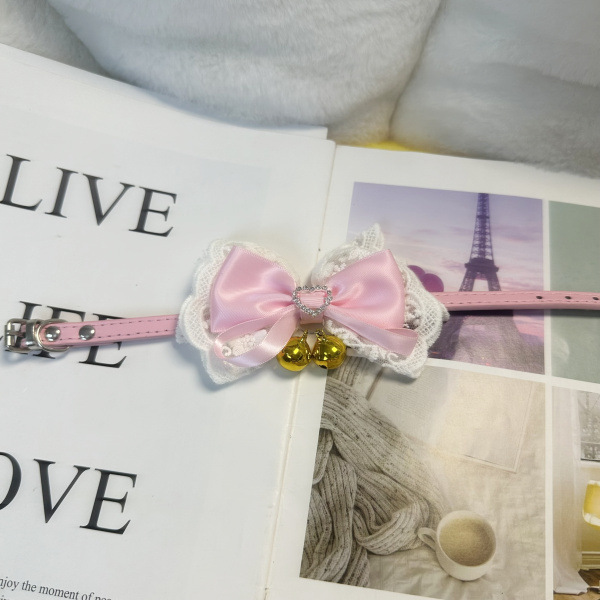 宠物衣服 蝴蝶结领带插扣项圈