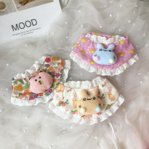 宠物衣服 卡通口水巾