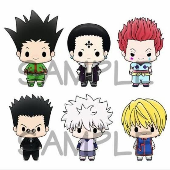 (行版) [CHOKORIN] 《HUNTER×HUNTER》套裝 [再販] 原盒6Pcs