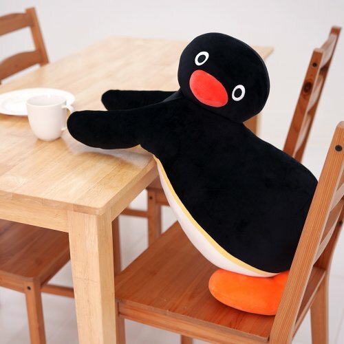 【🐧韓國企鵝家族 Pingu 玩偶 抱枕 靠枕 🐧】韓國正品 Pingu 企鵝家族 玩偶抱枕｜可愛療癒靠枕 公仔代購