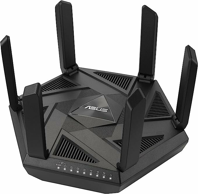 ASUS AXE7800 Tri-band WiFi 6E (802.11ax) Mesh 專業三頻路由器 RT-AXE7800