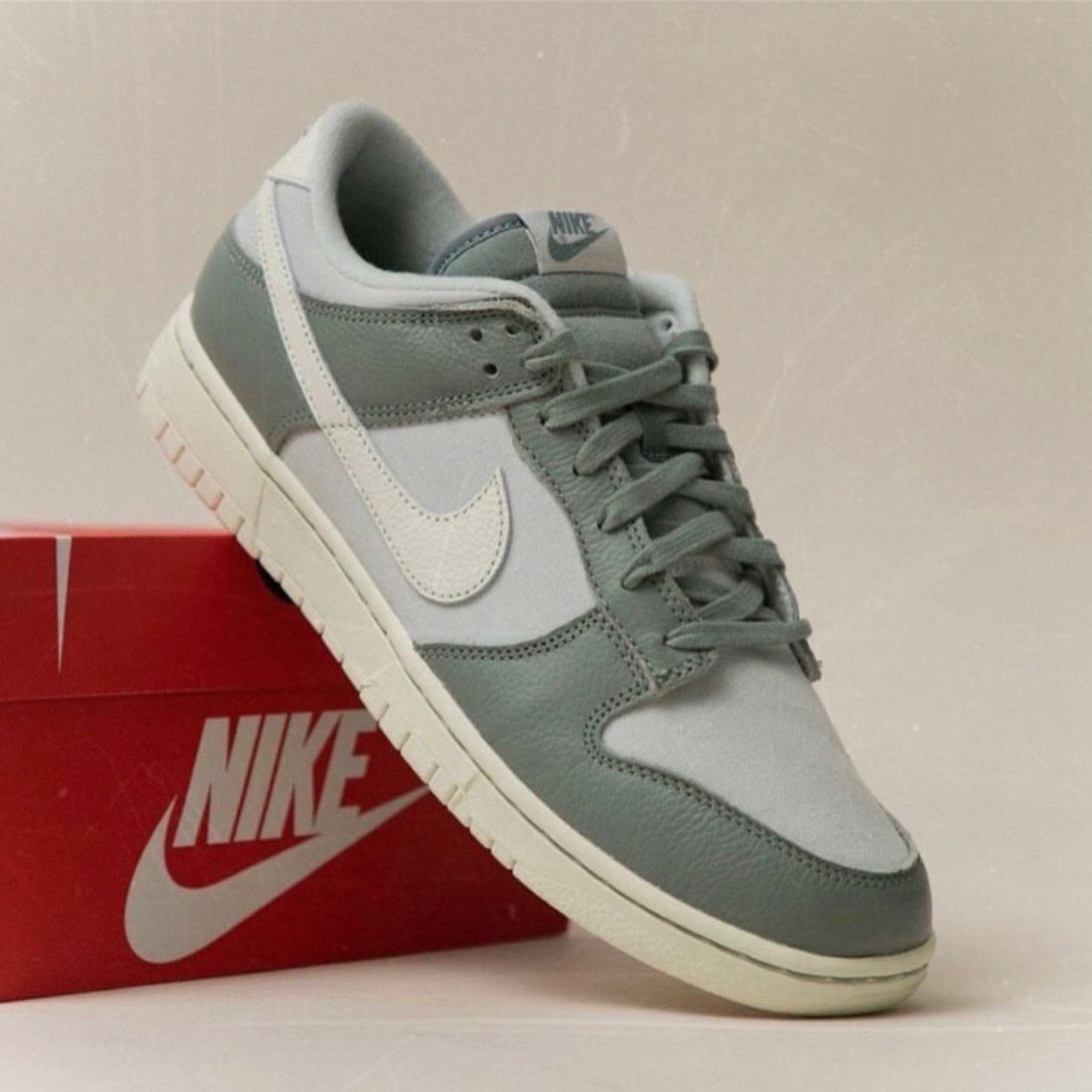 Nike Dunk Low "Mica Green" 雲母綠 灰綠 奶油底 休閒鞋 男鞋