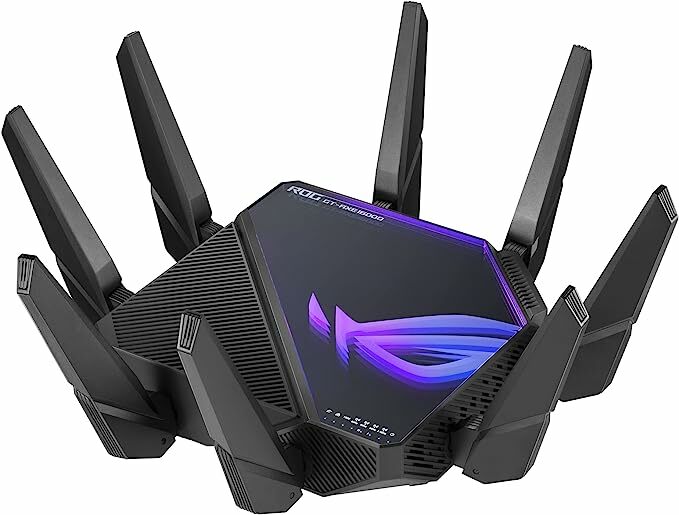 ASUS ROG Rapture GT-AXE16000 四頻 WiFi 6E 電競路由器