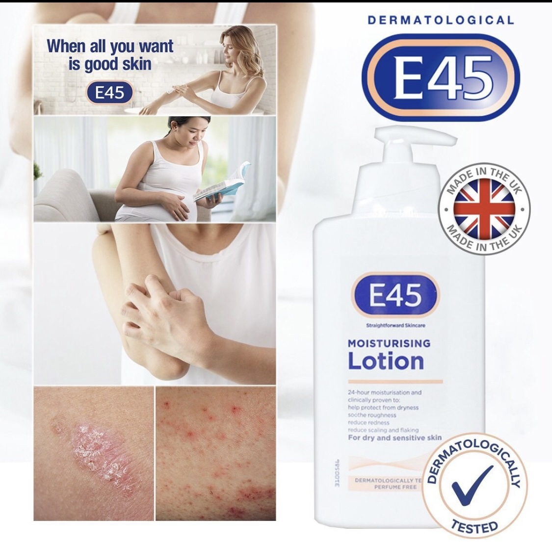 英國 E45 Body Lotion