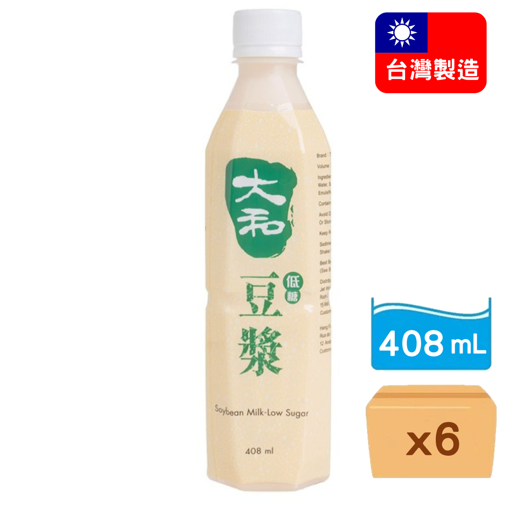 大和-低糖豆漿  408ml x 24樽