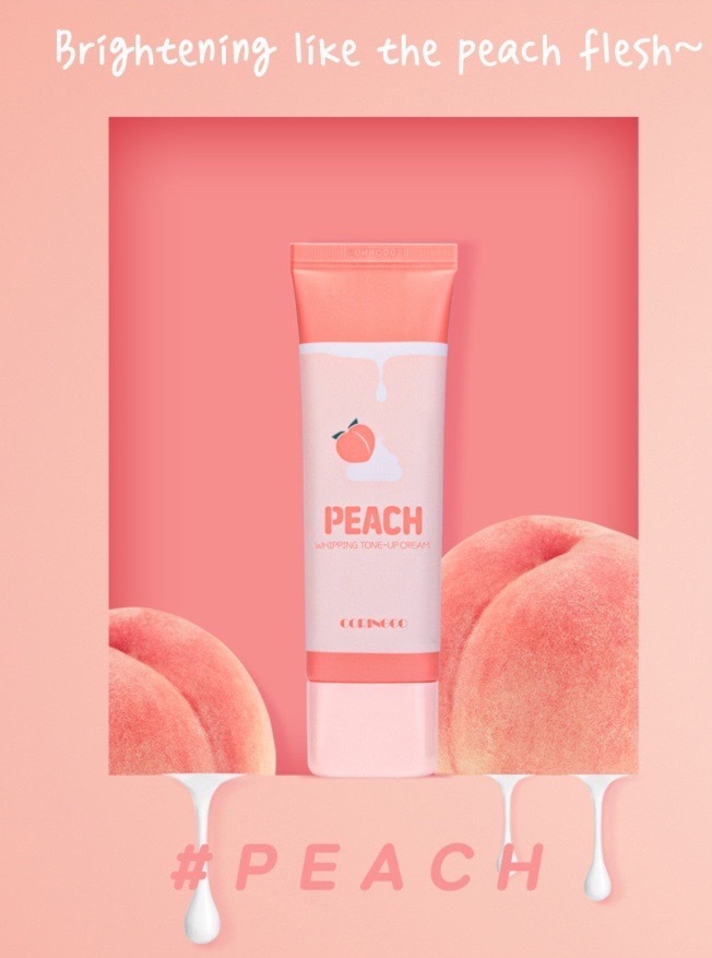 《預訂品》CORINGCO Peach Whipping Tone Up Cream