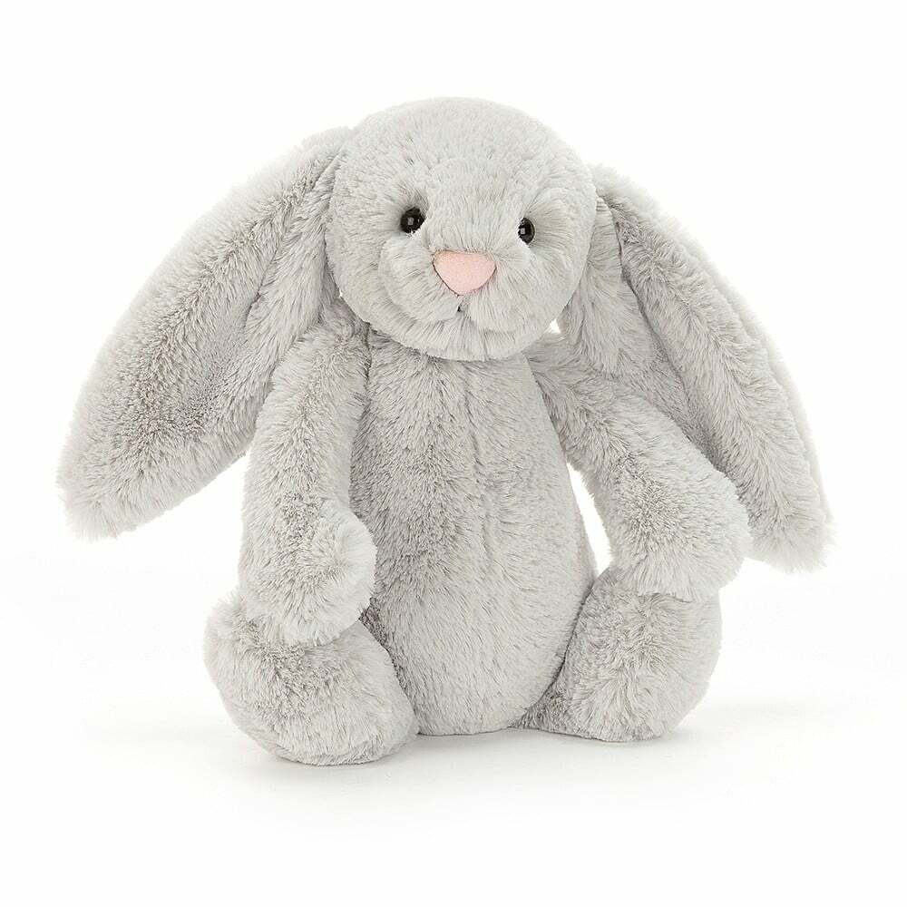 Jellycat Bashful Silver Bunny 雲灰銀兔(31cm/51cm)