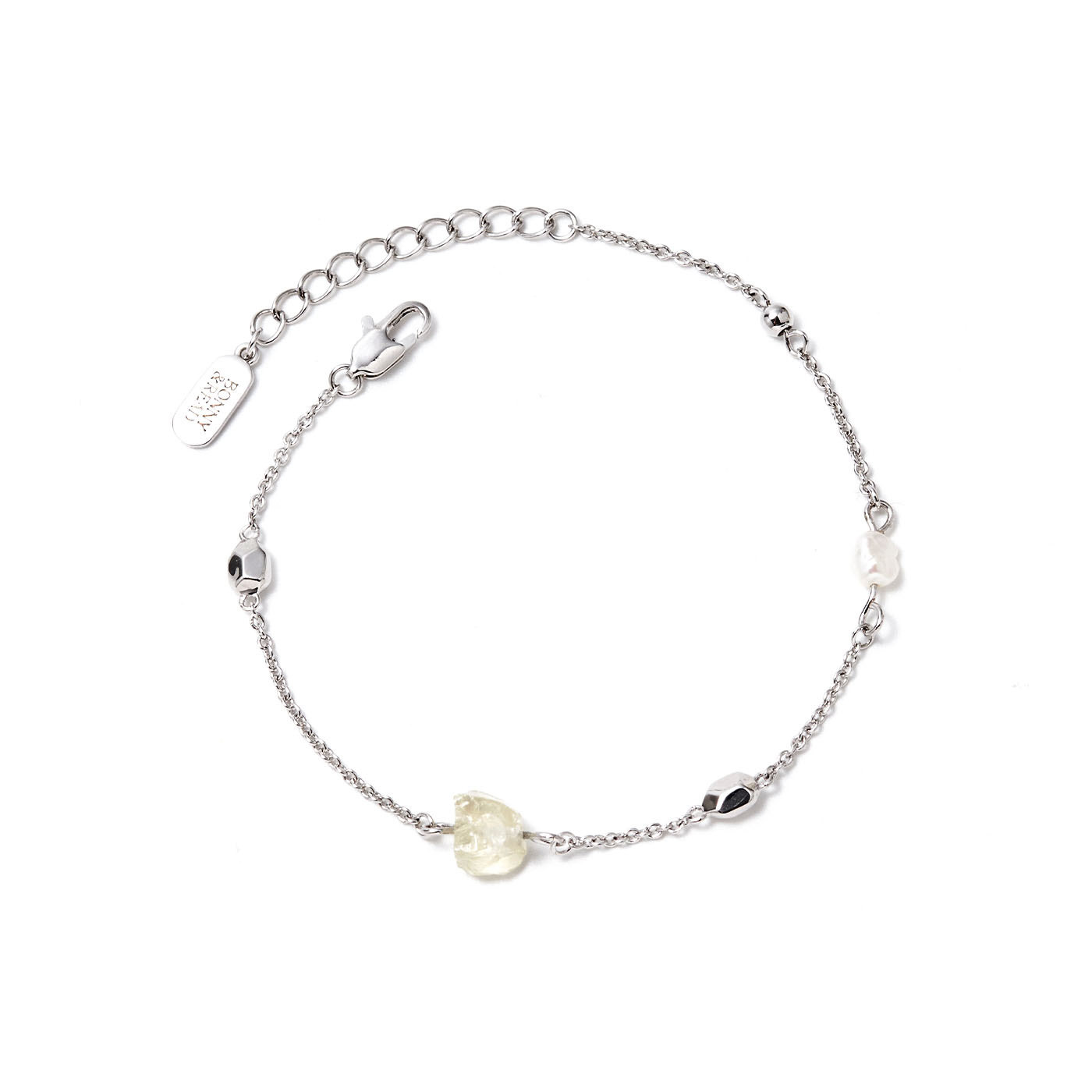 平價飾品,鋼飾,黃水晶,水晶,礦石,手鍊