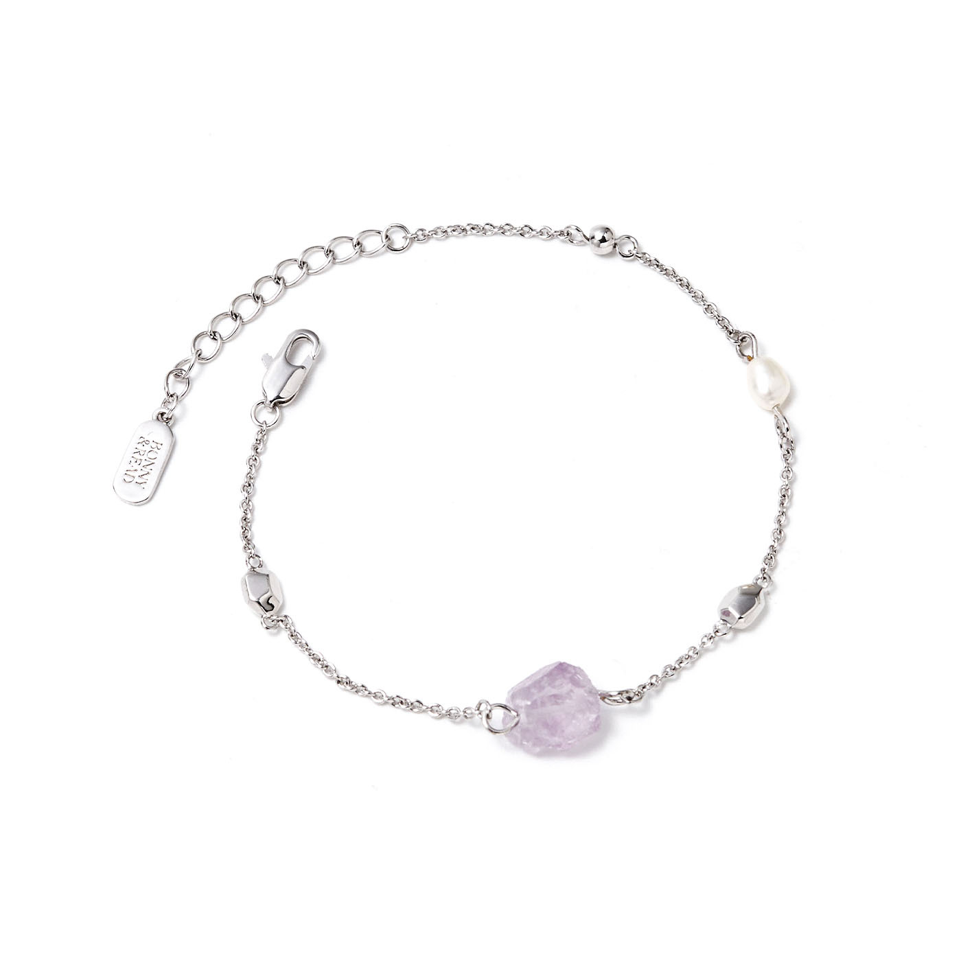 平價飾品,鋼飾,水晶,紫水晶,礦石,手鍊