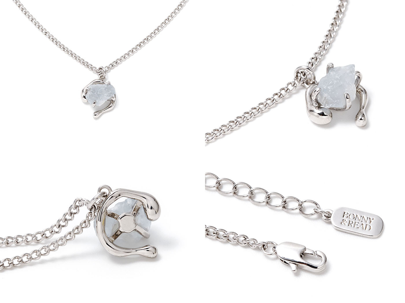 平價飾品,鍍白金,水晶,礦石,項鍊