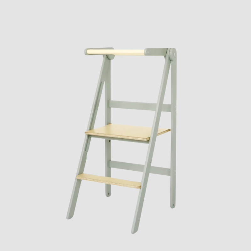 大象灰 | LELEKA樂樂咖 輕薄款兒童學習梯
