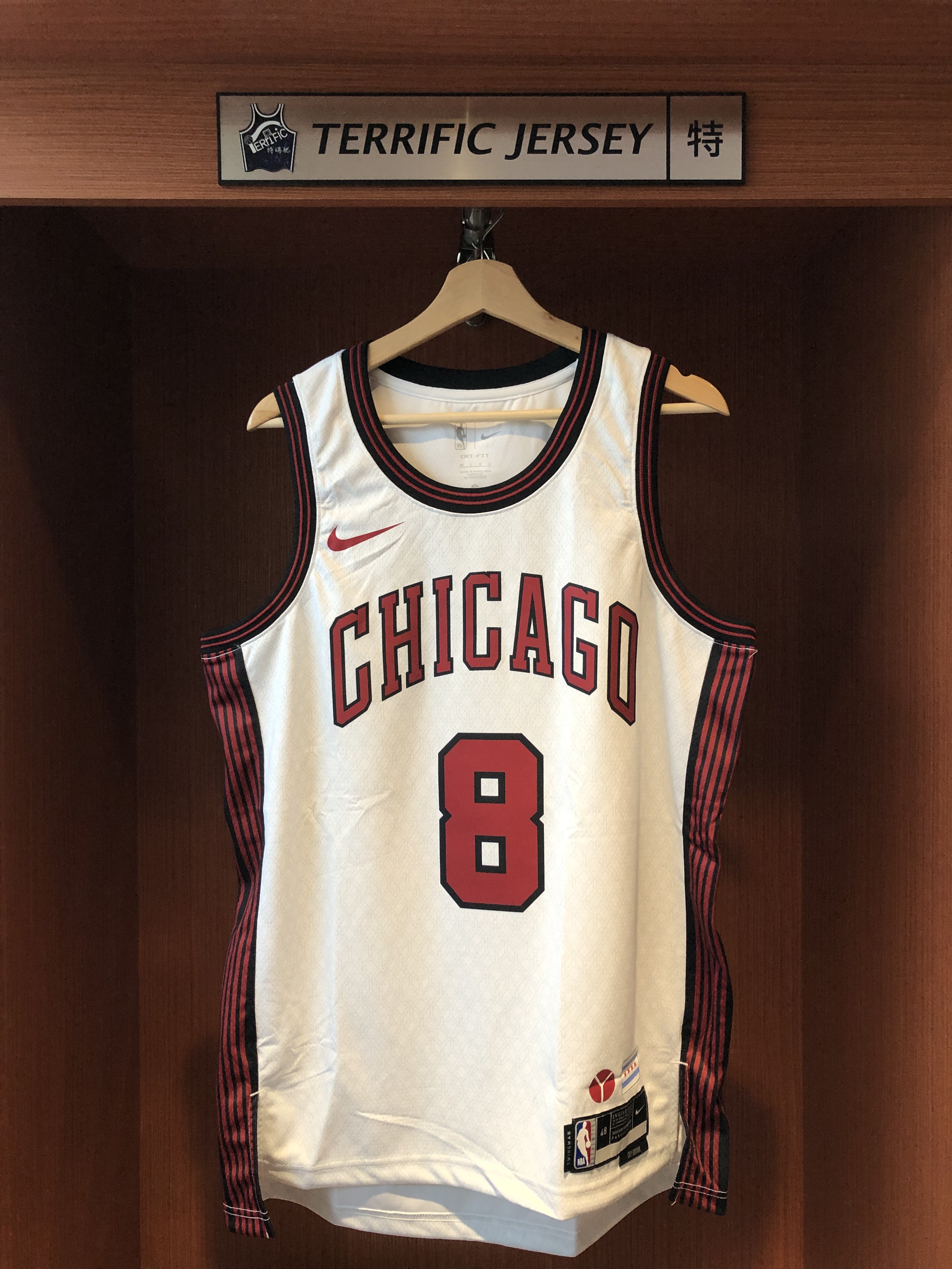 NBA球衣 Zach Lavine 芝加哥公牛城市 City Nike Swingman 球迷版 熱轉印 全新