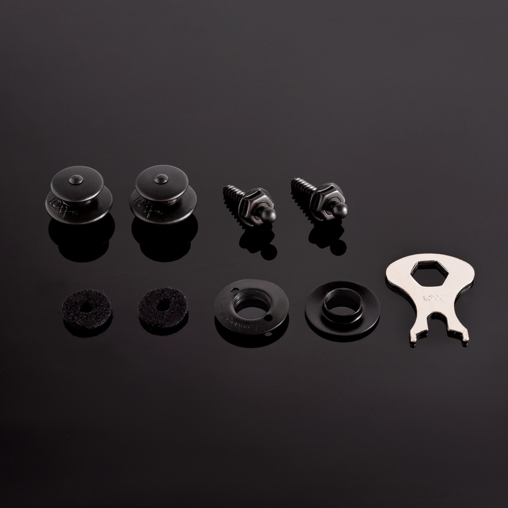 【多色可選】LOXX 德製安全背帶釦 電吉他/電貝斯專用 基本款 第 5 張圖片｜三峽吉他 / Bass