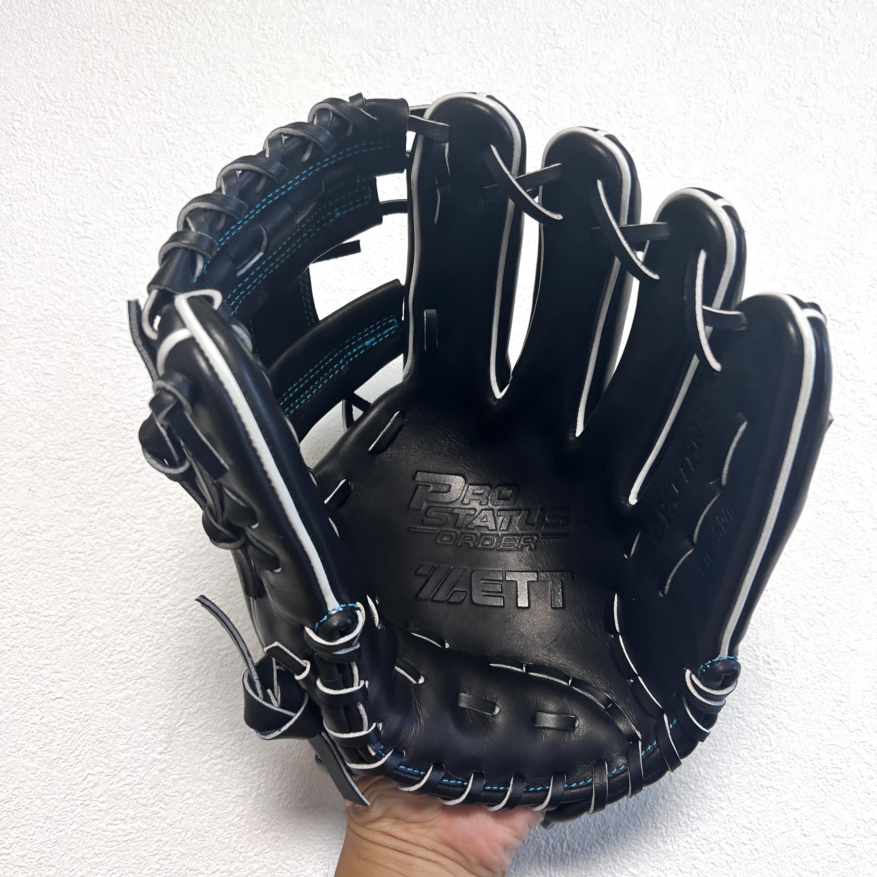 【訂做手套】ZETT Prostatus  硬式 內野 196型 今宮Model +5mm 小牛皮