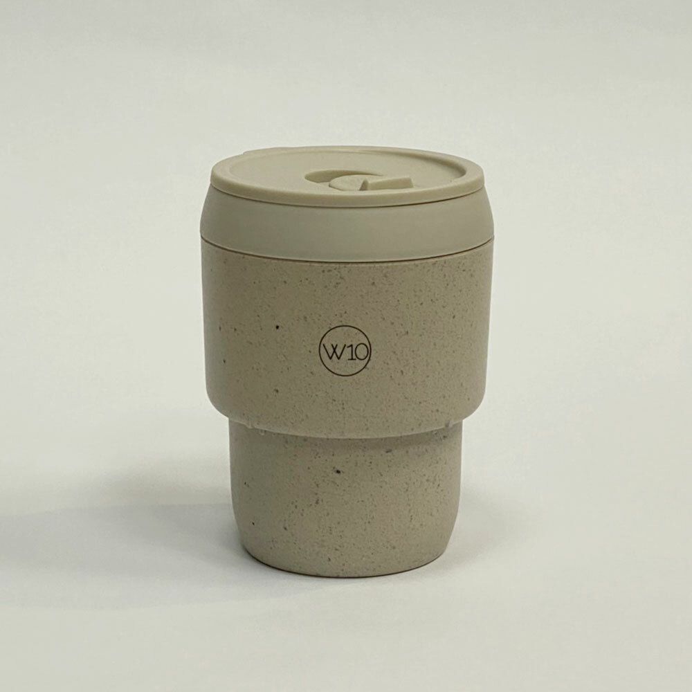 英國W10 SILCHESTER 折疊環保隨行杯-米