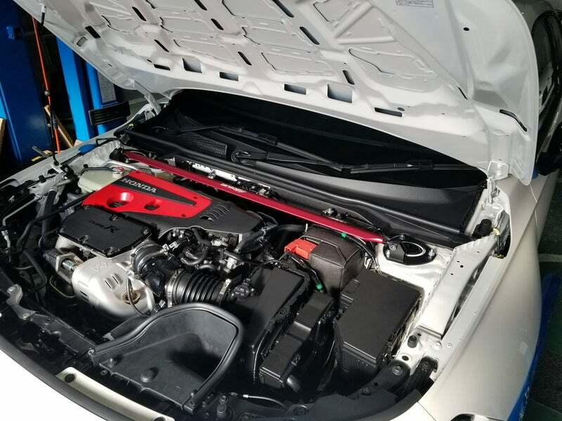 TANABE 引擎室拉桿 PLUS HONDA CIVIC TYPE R FL5