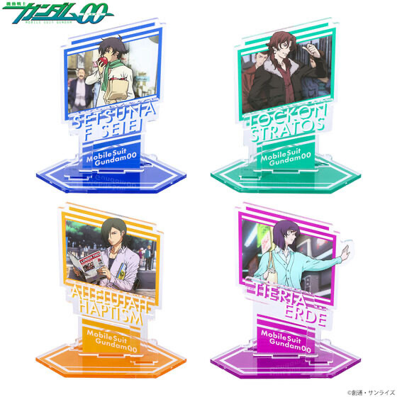 Pbandai 預訂2024/7月 機動戦士ガンダム00 エンディングイラスト アクリルスタンド 立牌