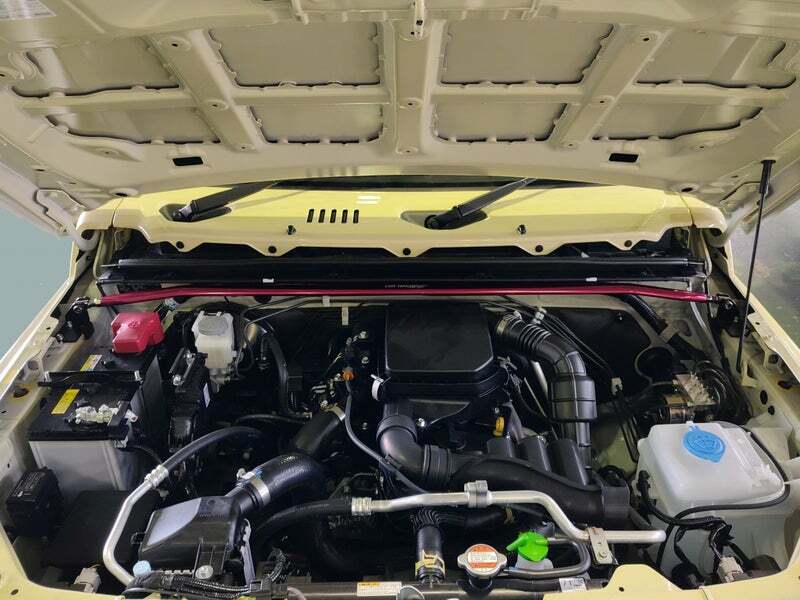 TANABE 引擎室拉桿 PLUS SUZUKI JIMNY 2019-