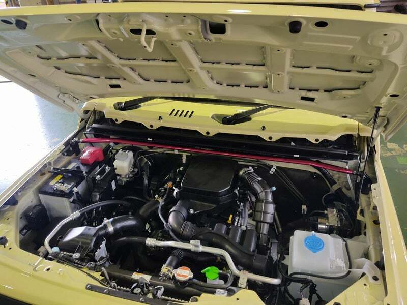 TANABE 引擎室拉桿 PLUS SUZUKI JIMNY 2019-